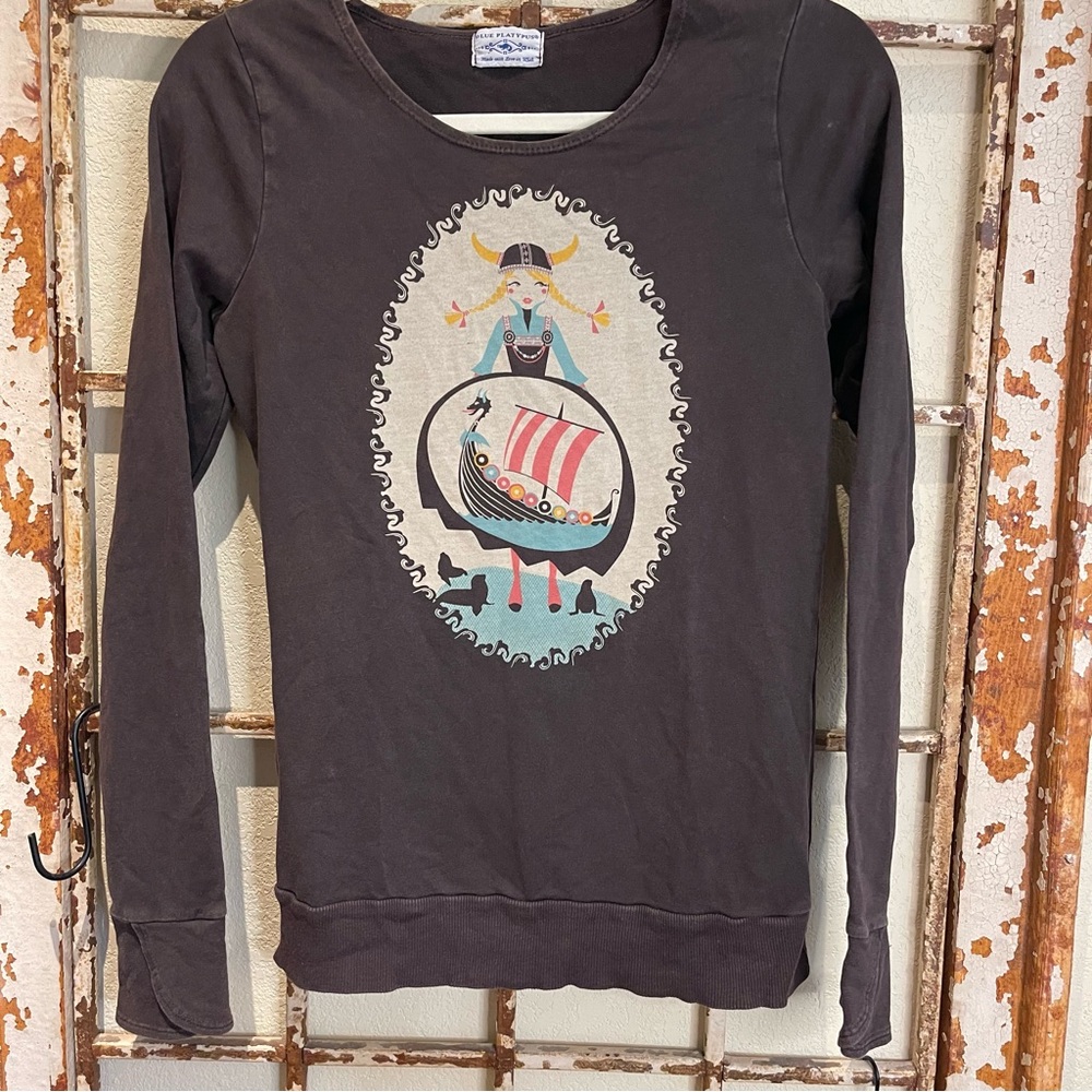 Blue Platypus long sleeve